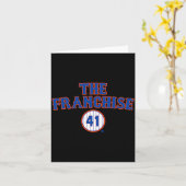 Tom Seaver The Franchise New York Honkbal  Kaart (Gele Bloem)