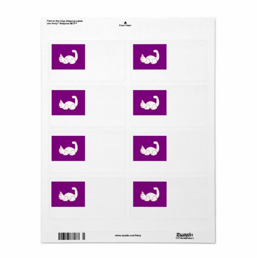 Tom Shipping Labels (Full Sheet)
