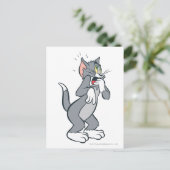 Tom Shocked Briefkaart (Staand voorkant)