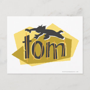 Tom Silhouette Logo Briefkaart