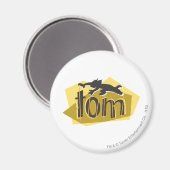 Tom Silhouette Logo Magneet (Voorkant / Achterkant)