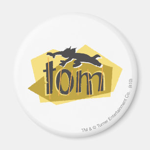 Tom Silhouette Logo Magneet