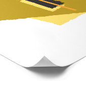 Tom Silhouette Logo Poster (Hoek)