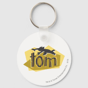 Tom Silhouette Logo Sleutelhanger