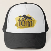 Tom Silhouette Logo Trucker Pet (Voorkant)