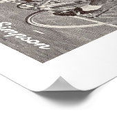 Tom Simpson poster print (Hoek)