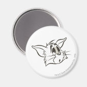 Tom Sleepy Cat Magneet (Voorkant / Achterkant)