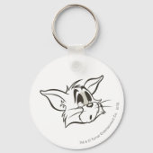 Tom Sleepy Cat Sleutelhanger (Voorkant)
