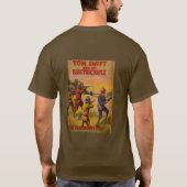 Tom Swift en zijn elektrische rifle T-shirt (Achterkant)
