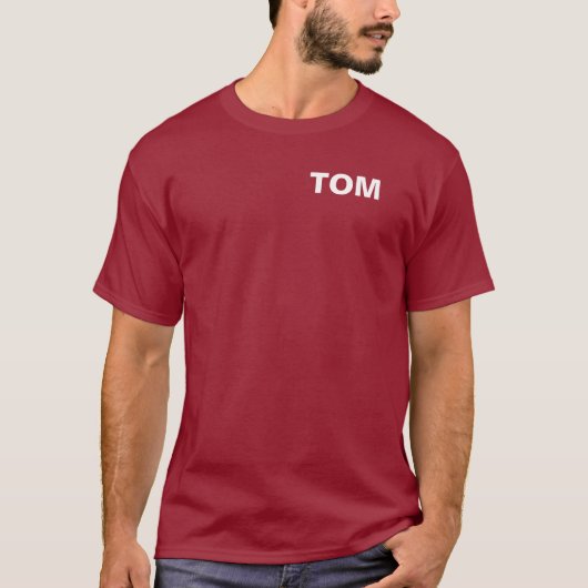 TOM T-Shirt (Voorkant)