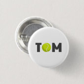 Tom Tennis Ronde Button 3,2 Cm (Voorkant /achterkant)