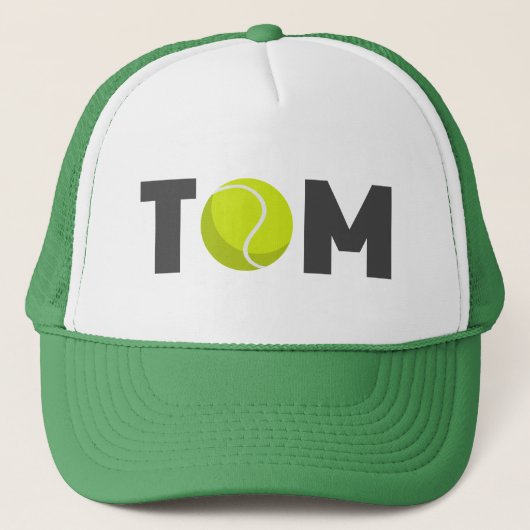 Tom Tennis Trucker Hat Trucker Pet (Voorkant)