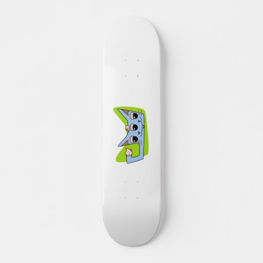 Tom the Toxic Cat Skateboard (Voorkant)