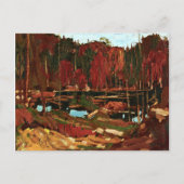 Tom Thomson - Achterwater Briefkaart (Voorkant)