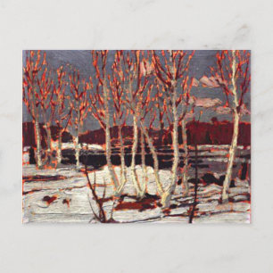 Tom Thomson - April in Algonquin Briefkaart