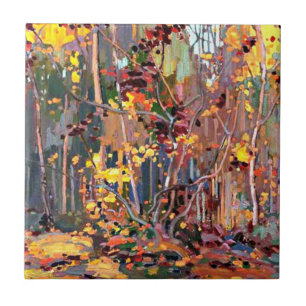 Tom Thomson art: Maple Saplings Tegeltje
