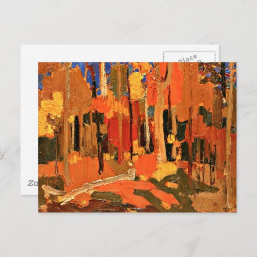 Tom Thomson - Autumn Color Briefkaart (Voorkant / Achterkant)