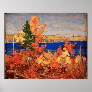 Tom Thomson Autumn Foliage Herfst 1916 Poster