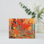 Tom Thomson - Autumn, Herfst 1916 Briefkaart (Staand voorkant)