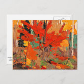 Tom Thomson - Autumn, Herfst 1916 Briefkaart (Voorkant / Achterkant)
