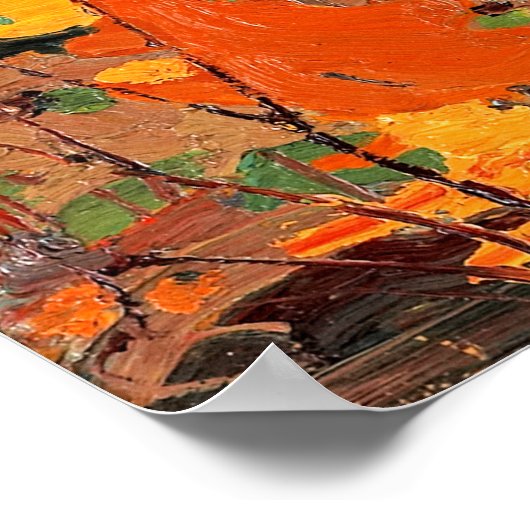 Tom Thomson - Autumn, Herfst 1916 Poster (Hoek)