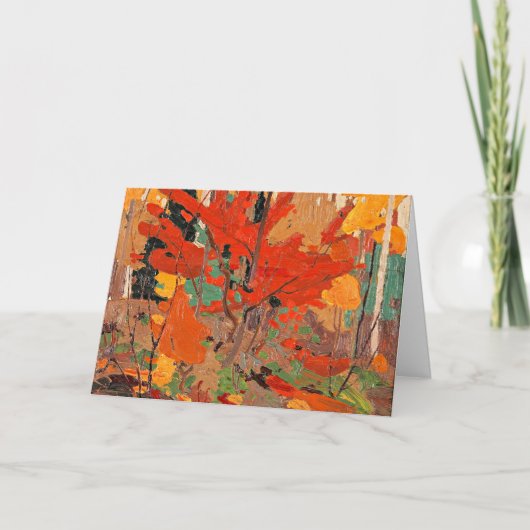 Tom Thomson - Autumn-Herfst Kaart (Voorkant)