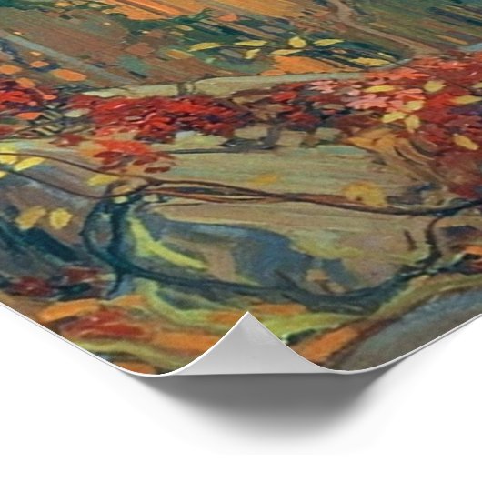 Tom Thomson Autumn's Garland Poster (Hoek)