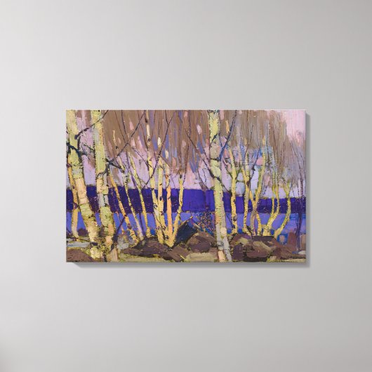 Tom Thomson - AVONDKANO MEER 1916 Canvas Afdruk (Voorkant)