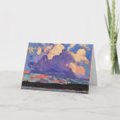 Tom Thomson - Avondwolk Kaart (Voorkant)