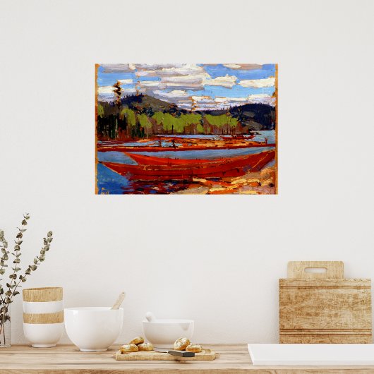 Tom Thomson - Bateaux Poster (Keuken)