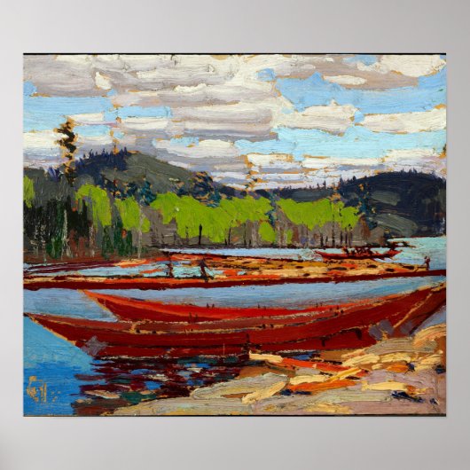 Tom Thomson Bateaux Poster (Voorkant)