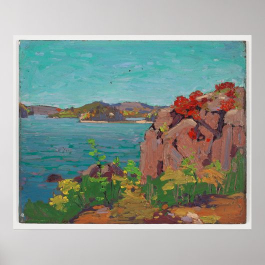 Tom Thomson Canadees schilderij Spring Lake Poster (Voorkant)