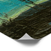 Tom Thomson Canadian Painting Northern Lights Poster (Hoek)