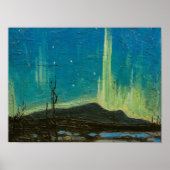 Tom Thomson Canadian Painting Northern Lights Poster (Voorkant)