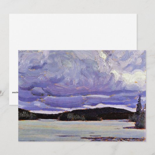 Tom Thomson - Canoe Lake, Lente (Voorkant / Achterkant)