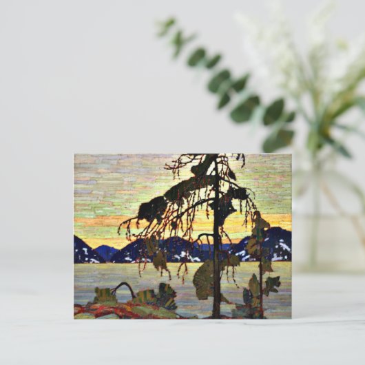 Tom Thomson - De Jack Pine Briefkaart (Staand voorkant)