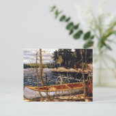 Tom Thomson - De kano Briefkaart (Staand voorkant)