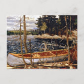 Tom Thomson - De kano Briefkaart (Voorkant)