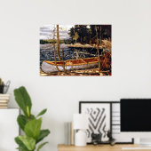 Tom Thomson - De kano Poster (Thuiskantoor)