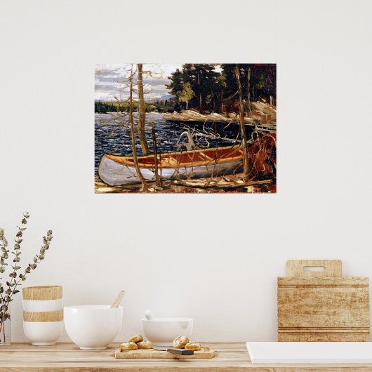 Tom Thomson - De kano Poster (Keuken)