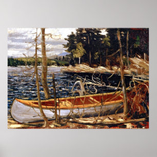 Tom Thomson - De kano Poster