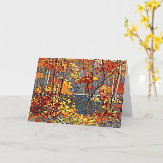 Tom Thomson - De pool Kaart (Gele Bloem)