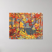 Tom Thomson - De pool, populair schilderij, Canvas Afdruk (Voorkant)