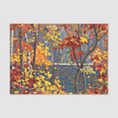 Tom Thomson - De pool Tissuepapier (Voorkant)