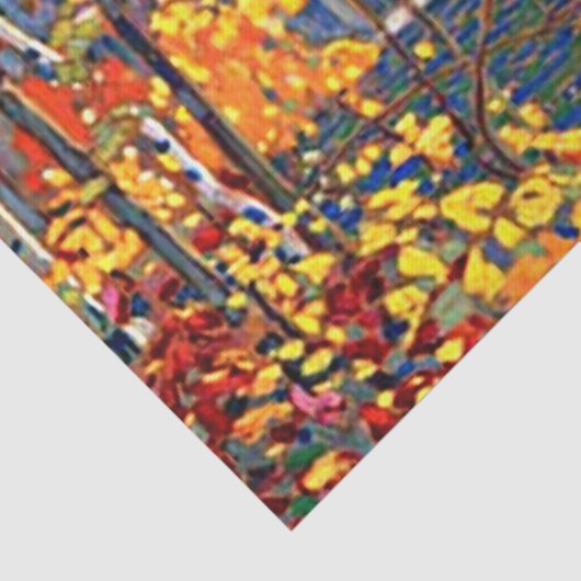 Tom Thomson - De pool Tissuepapier (Detail)