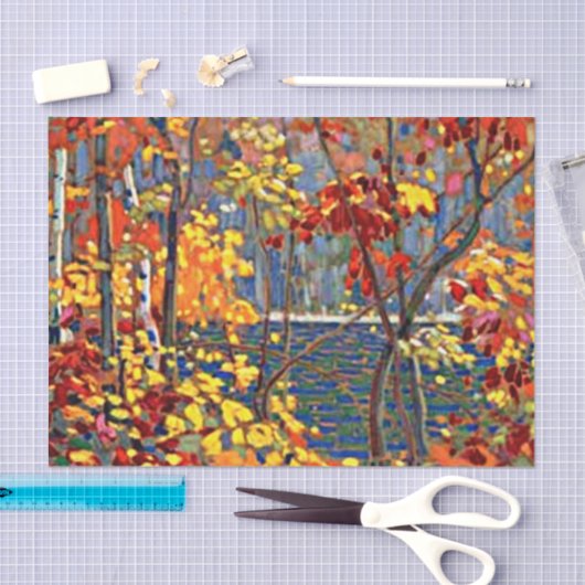 Tom Thomson - De pool Tissuepapier (Craft)
