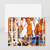 Tom Thomson - Decoratief landschap (Voorkant / Achterkant)