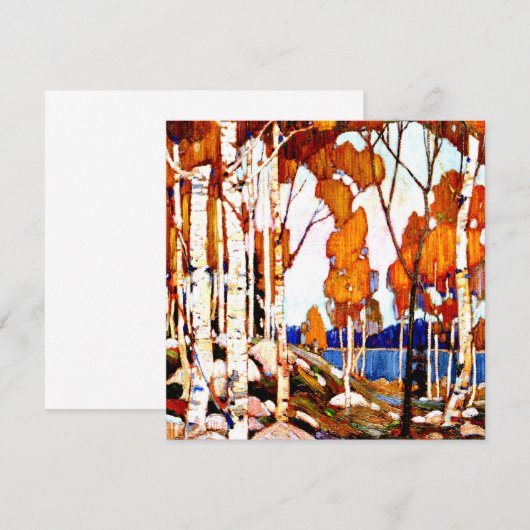 Tom Thomson - Decoratief landschap (Voorkant / Achterkant)