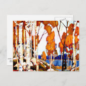 Tom Thomson - Decoratief landschap groot Briefkaart (Voorkant / Achterkant)