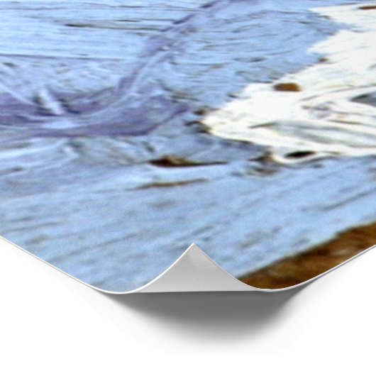 Tom Thomson - Eerste sneeuw in het najaar Poster (Hoek)